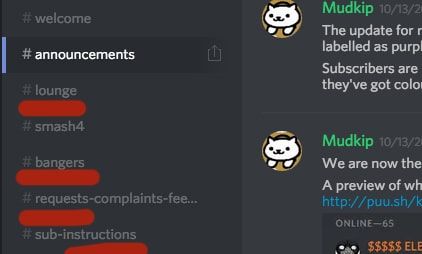 ejemplo palabras discord